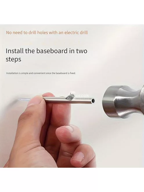 100 darab varrat nélküli duplafejű szegélyléc szeg