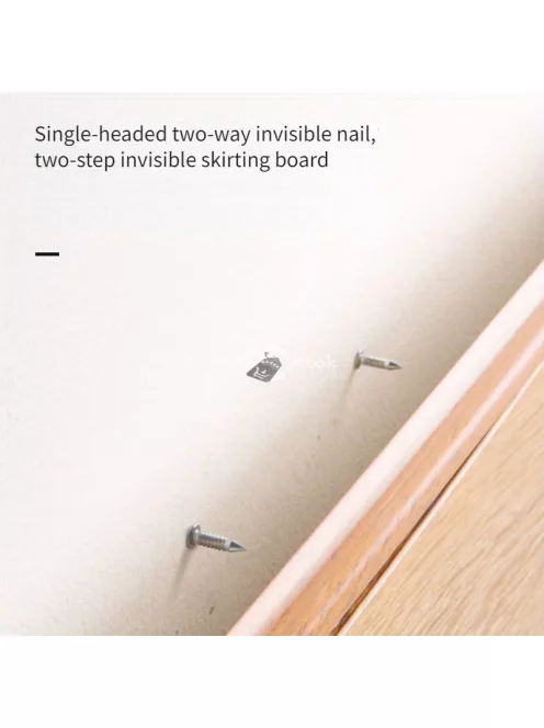 100 darab varrat nélküli duplafejű szegélyléc szeg