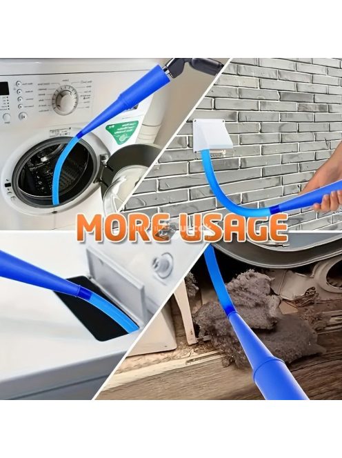 Rugalmas szárító és mosógép tisztító készlet porszívóhoz
