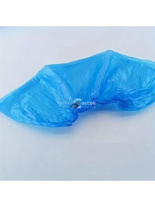 Eldobható műanyag cipővédő zsák