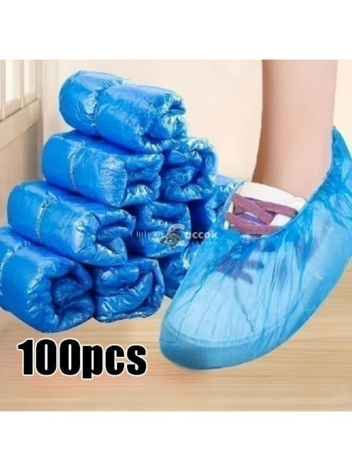 Eldobható műanyag cipővédő zsák