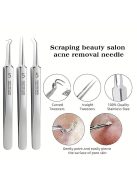 3db Professzionális csipesz