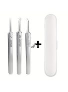 3db Professzionális csipesz