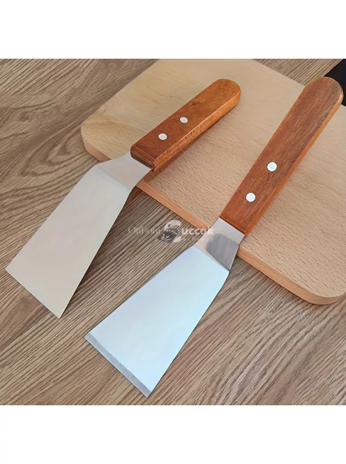 Hőálló rozsdamentes acél spatula készlet