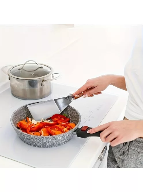 Hőálló rozsdamentes acél spatula készlet