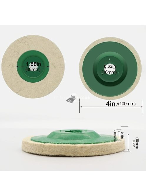 Gyapjú polírozó kerék