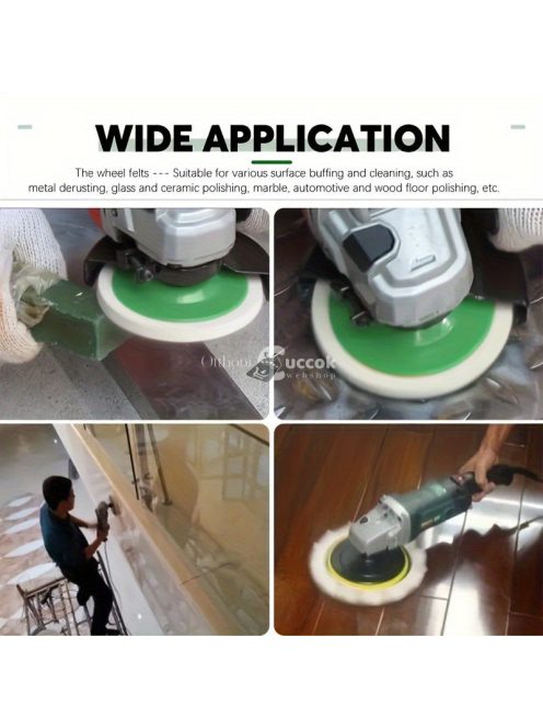 Gyapjú polírozó kerék