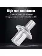 50db Alumínium Ötvözet Táguló Szegecsek Kerek Fejjel