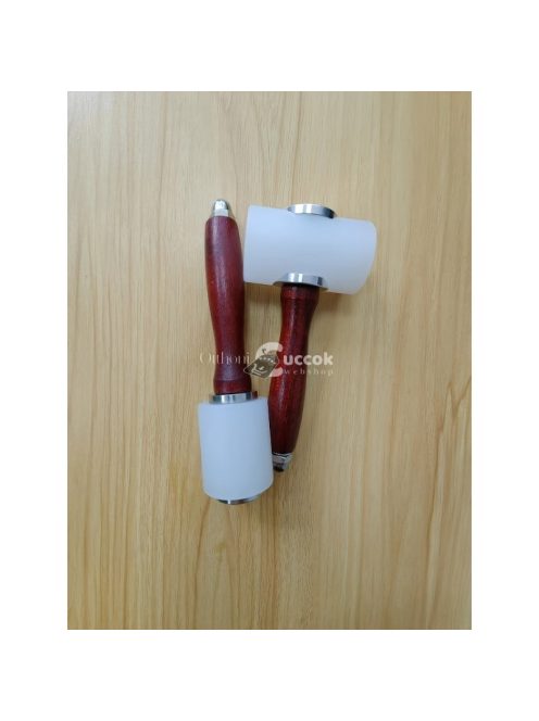 T alakú fa fogantyús bőr faragó kalapács