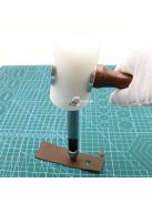 T alakú fa fogantyús bőr faragó kalapács