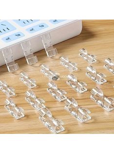 100db láthatatlan öntapadós kábel rögzítő