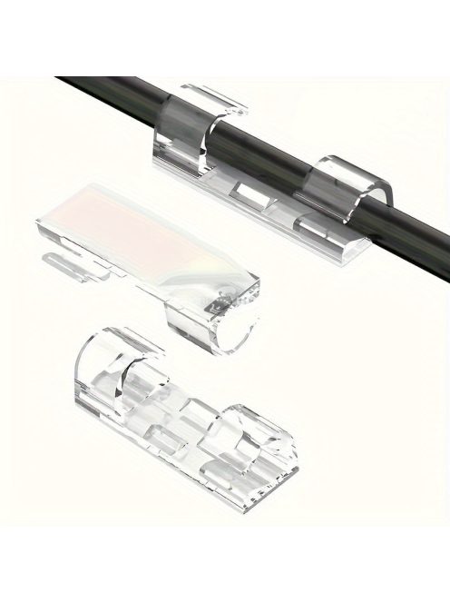 100db láthatatlan öntapadós kábel rögzítő