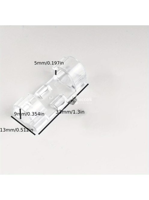 100db láthatatlan öntapadós kábel rögzítő