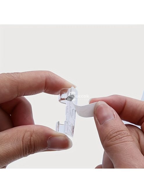 100db láthatatlan öntapadós kábel rögzítő