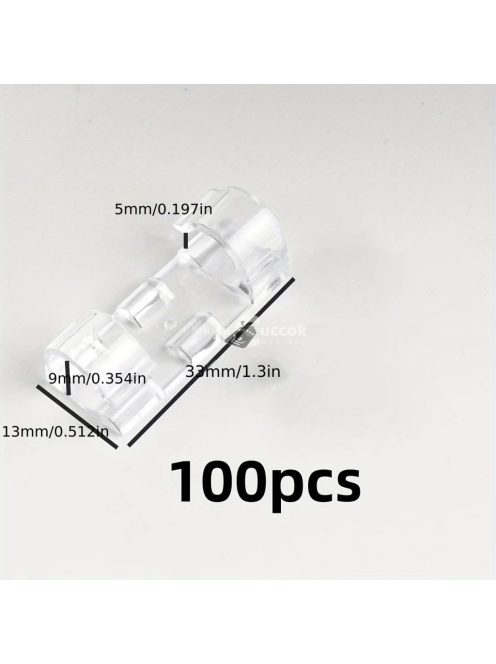 100db láthatatlan öntapadós kábel rögzítő