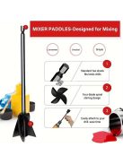 Műanyag festék keverő fúrófej csatlakozó