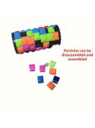 7 rétegű 3D hengeres puzzle