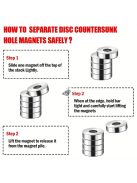 10 db neodímium korongmágnes