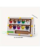 Fa Színválogató Labirintus és Számoló Puzzle