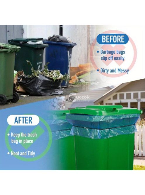 3db Rugalmas Szemeteszsák Tartó