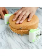 rozsdamentes acél torta szeletelő, vágó