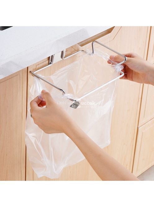 Rozsdamentes acél konyhai szemetes tartó