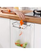 Rozsdamentes acél konyhai szemetes tartó