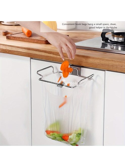 Rozsdamentes acél konyhai szemetes tartó