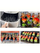 Rozsdamentes Acél Függőleges Nyárs Készlet