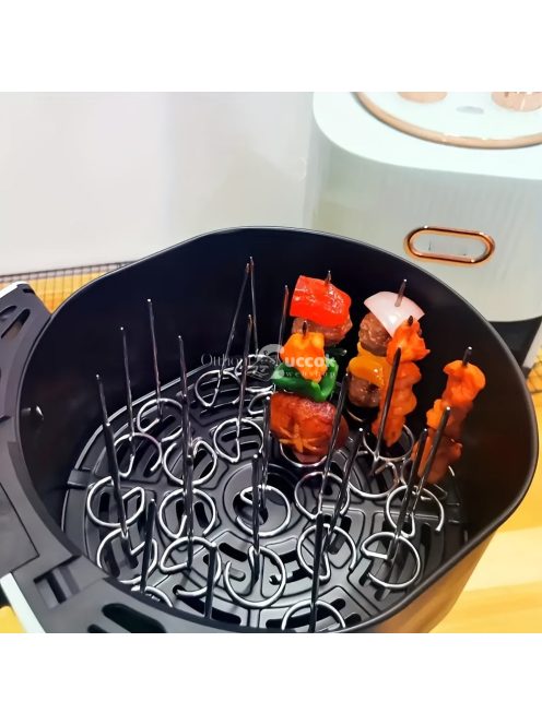 Rozsdamentes Acél Függőleges Nyárs Készlet