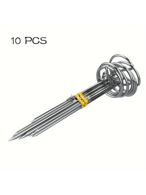 Rozsdamentes Acél Függőleges Nyárs Készlet