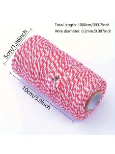 1 tekercs 393 hüvelykes 2 mm vastag fonál