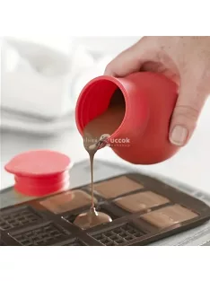 Szilikon csokoládé olvasztó tál