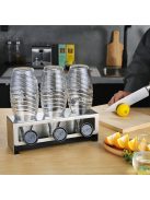 Rozsdamentes acél vizespalack szárítóállvány