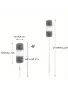 Kihúzható mikroszálas porleszedő hajlító fejjel