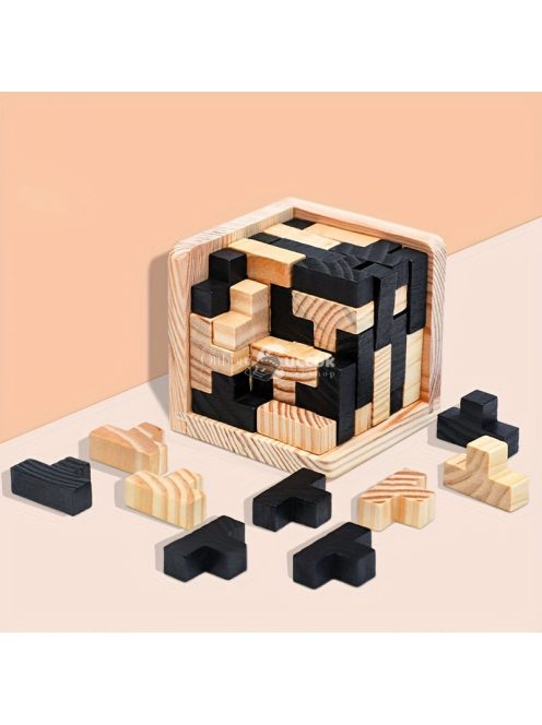 54 darabos stresszoldó puzzle és oktatójáték