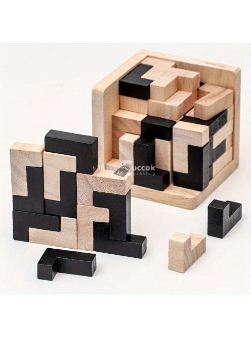 54 darabos stresszoldó puzzle és oktatójáték