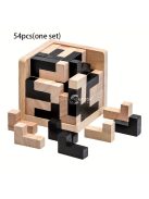 54 darabos stresszoldó puzzle és oktatójáték