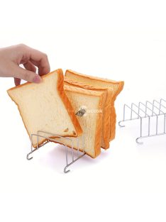   rozsdamentes acélból készült légkeverős sütőrács kiegészítő