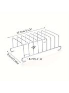 rozsdamentes acélból készült légkeverős sütőrács kiegészítő