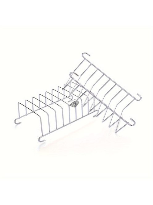 rozsdamentes acélból készült légkeverős sütőrács kiegészítő