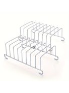 rozsdamentes acélból készült légkeverős sütőrács kiegészítő