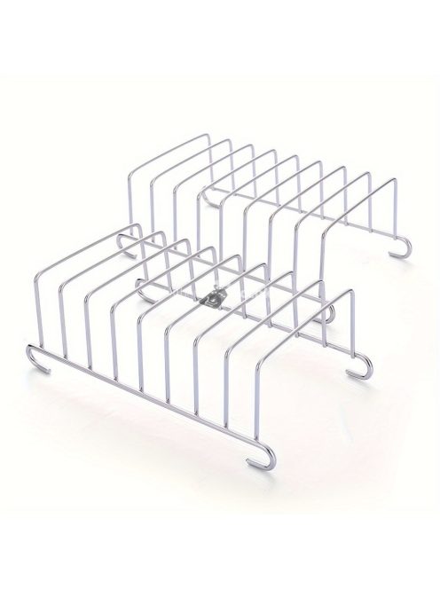 rozsdamentes acélból készült légkeverős sütőrács kiegészítő