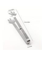 rozsdamentes acélból készült légkeverős sütőrács kiegészítő