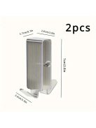 2db, prémium rozsdamentes acél fürdőszobai kampó