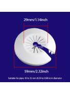 Több Méretű Falrepedés Elrejtő Sapka