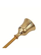 3 darab arany gyertyatartó