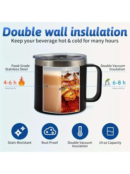 Keepred Rozsdamentes Acél Termosz Pohár