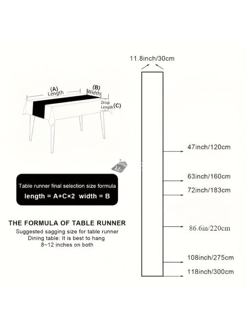 Rojtos asztali terítő