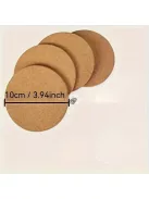 4db Kerek poháralátét